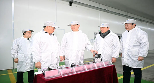 省委书记许昆林赴金莎9001zz以诚为本股份调研